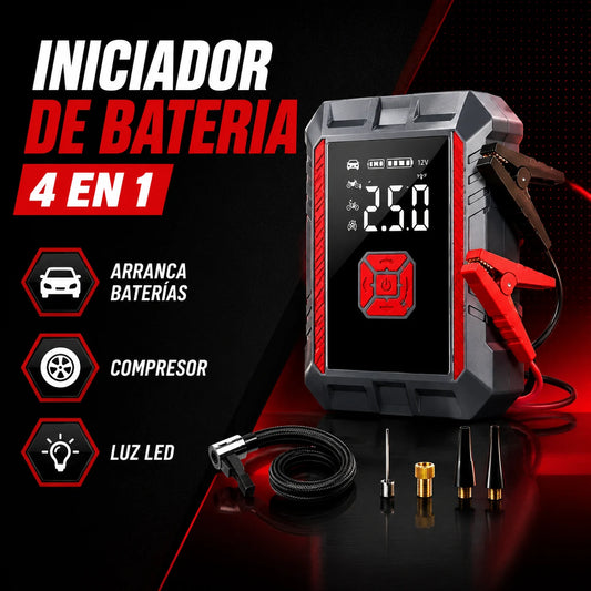 Iniciador de Baterías FastCharger™ - Arranca Tu Batería en Segundos